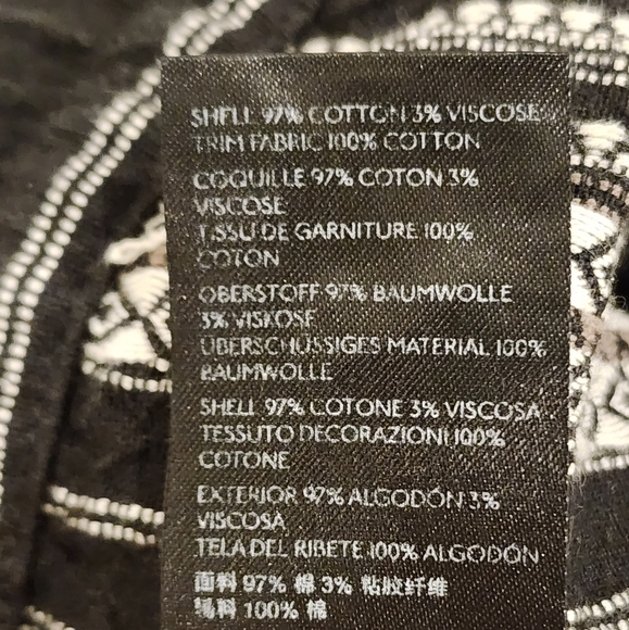 Anthropologie Black and White Drawstring Pants Size Small - Picture 10 of 11